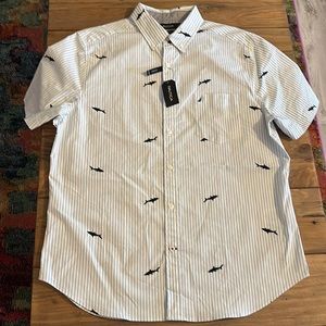 NWT Nautica stripe size Large.  Stretch